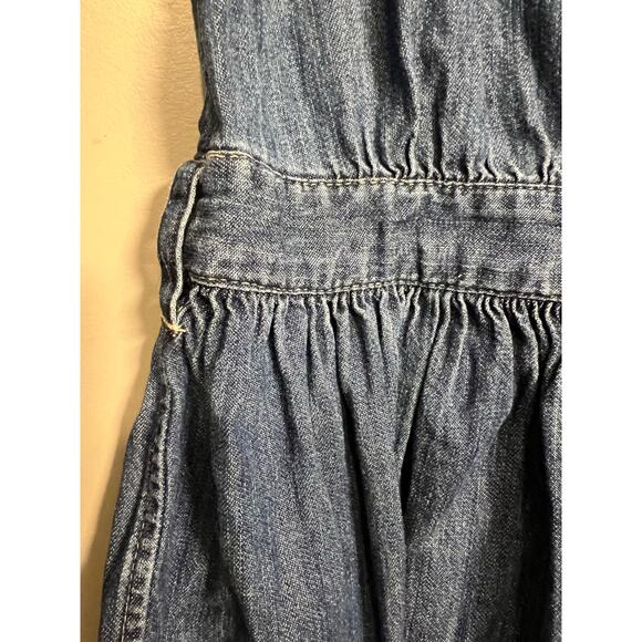 Polo Ralph Lauren Girl’s Denim Longsleeve Dress - Size 12 - Picture 4 of 9
